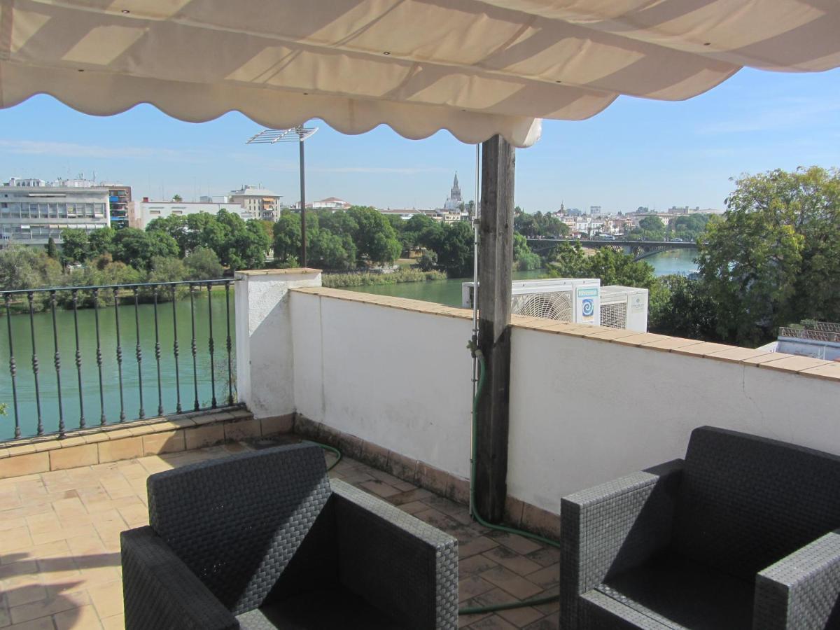 Trianabridgeviews Atico Con Vistas Al Puente De Triana Calle Castilla 38 Севиля Екстериор снимка