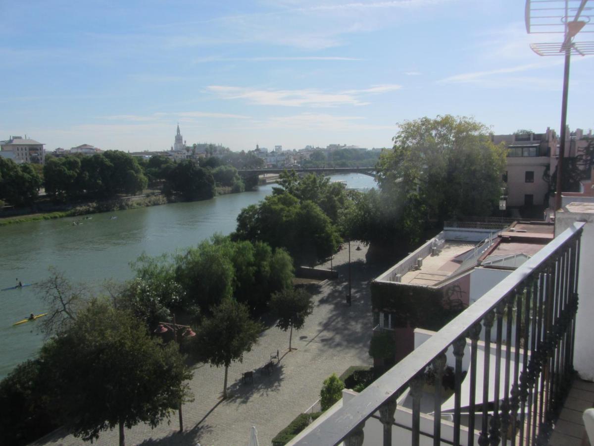 Trianabridgeviews Atico Con Vistas Al Puente De Triana Calle Castilla 38 Севиля Екстериор снимка